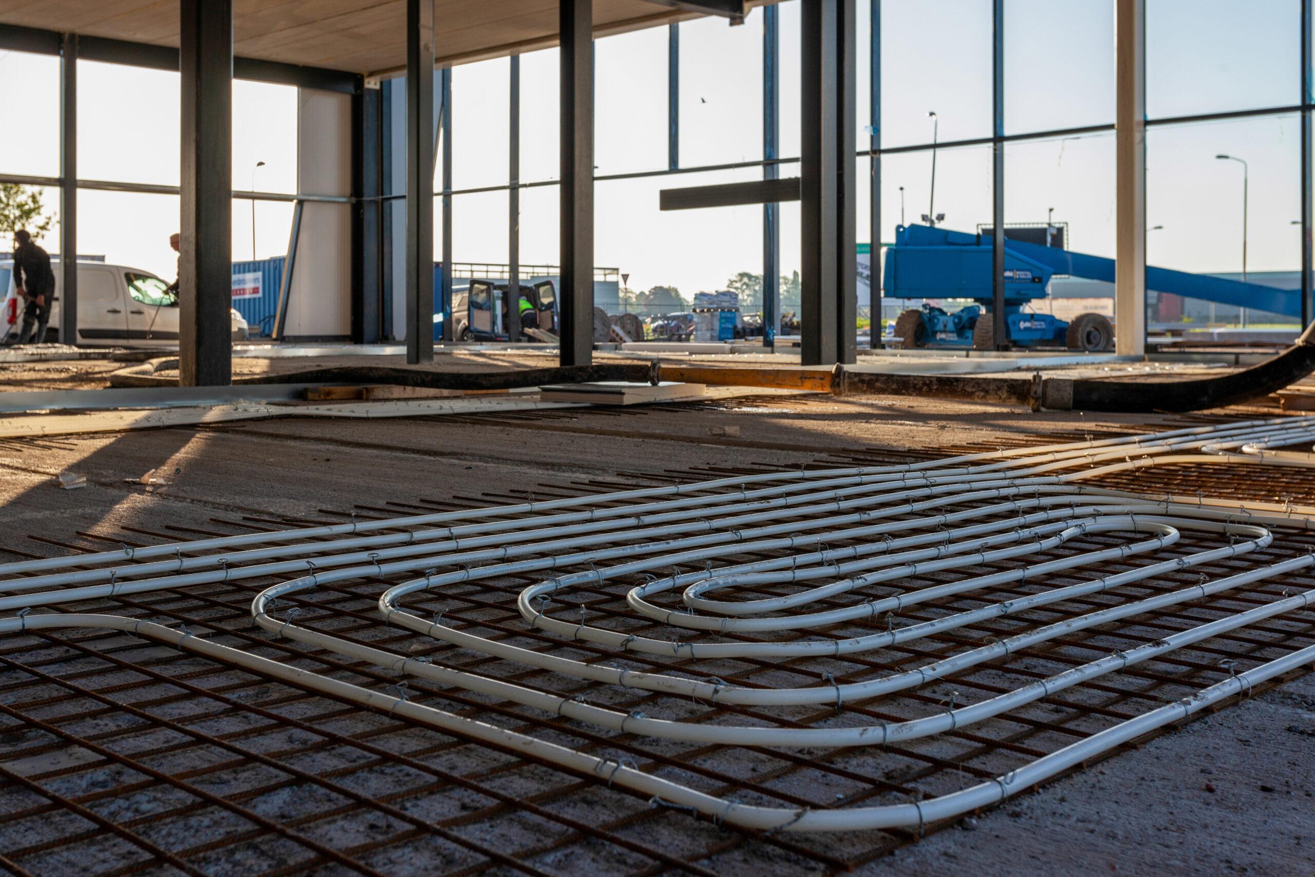 Install Underfloor Heating System - Commercial Building Installation
